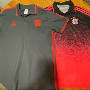 Bayern Munich polo shirts X Large